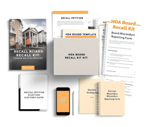 HOA Board Recall Full Kit + 30-Minute Strategy Session
