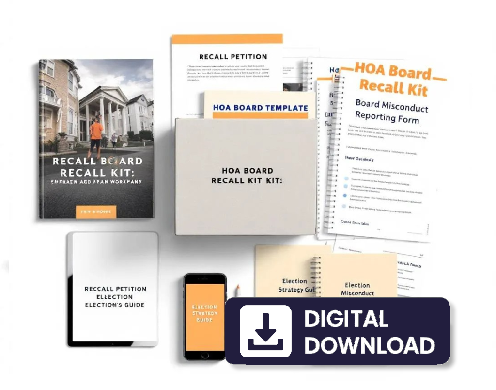 Recall HOA Board Kit